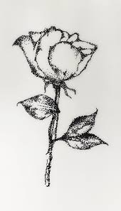  Pointillism Using A Fine Liner Lukisan Bunga
