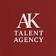 AK Talent Agency logo