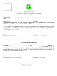 Untuk hal hal yang biasa mungkin kita sudah biasa berjanji tanpa ada bukti tertulis. Surat Aku Janji Kesalahan Pelajar 2015