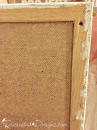 I made it at the techshop (www.techshop.ws) in menlo park. What To Do With A Salvaged Cork Board And A Little Burlap Recreated Designs