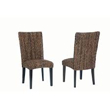 Westbrook By Coaster 101094 Industrial Woven Dark Brown Dining Chair Brown Dining Chairs Dining Chairs Teal Dining Chairs