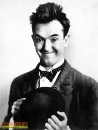 miscellaneous productions Painting of Stan Laurel by Don Barclay original  prod. artwork