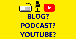 Take a look at the number of views that each. Blog Vs Podcast Vs Youtube Where Should You Create Content For Your Business Charelle Griffith
