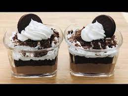 Only 3 Ingredients Oreo Dessert Oreo No Bake Dessert Recipe Oreo Pudding Oreo Mousse Eggless Youtube Oreo Dessert Oreo Pudding Oreo Mousse