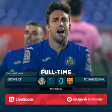 Getafe will look to pick up its first win of the season when it plays host to sevilla fc on monday afternoon at the coliseum alfonso pérez. Laliga Ft Getafebarca 1 0 Fe Arless Getafe C F Liveresults Facebook