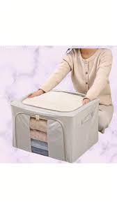 🧺✨ Orden real sin esfuerzo ¿Placard explotado? Esto te lo soluciona en segundos 👇 Con estas cajas organizadoras, guardás todo prolijo, protegido y a la vista 👌 🔹 Plegables → ahorrás espacio