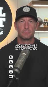 Reacciones al nuevo Top 10 de Joel Klatt tras la Semana 1