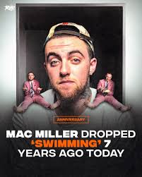 Mac Miller released 'Swimming' 7 years ago today‼️🕊️ What's your favorite  song from this album⁉️