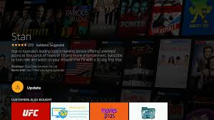 With amazon's fire tv stick, streaming movies and tv from amazon prime video, netflix, youtube and other amazon apps is as simple as slotting it into your tv's hdmi port and kicking back on the couch. How Do I Update The Stan App On My Amazon Fire Tv Stick Stan Support