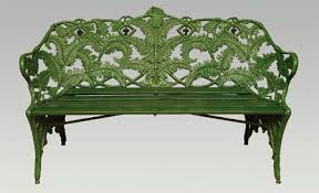 Love This Fern Bench Cast Iron Garden Furniture Iron Patio Furniture Iron Furniture