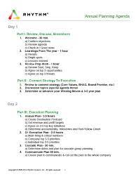 Annual Planning Agenda Template For Your Annual Planning Meeting Annual Planning Agenda Template Meeting Agenda Template