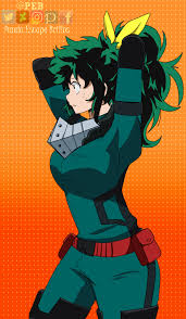 I don't feel good. sero looked over to him in a bit of concern. Art Genderbend Izuku Midoriya My Hero Academia Manga