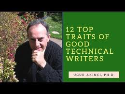 12 Top Characteristics Of A Good Technical Writer Youtube Technical Writer Technical Writing Writing Jobs