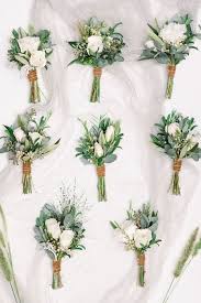 40 Modern Minimalist Green Wedding Ideas For The Simple Chic Bride My Deer Flowers Part 3 Boutonniere Wedding Wedding Bouquets Greenery Wedding
