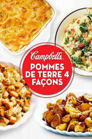 Pommes De Terre 4 Facons Vegetable Recipes Veggie Dishes Food Dishes