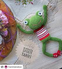 insta amigurumi on instagram repost hanimenekse get repost merhabalar ben bu zip zip kurbagayi cok sevdim ve yapimini tig isleri kurbaga amigurumi