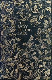 Oldbookillustrations Front Cover From The Lady Of The Lake By Walter Scott Illustrated By Charl Vintage Typography Design Antique Books Vintage Book Covers
