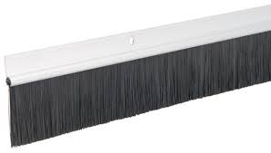 Pour cela, utilisez aussi le perforateur ou une boulonneuse à percussion. Bas De Porte Automatique Aluminium Avec Brosse A Visser L 1 M Brico Depot