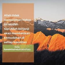 Padahal allah telah memberi janji bahwa di balik kesulitan, pasti ada jalan keluar yang begitu dekat. Rumah Kita Disetiap Kesulitan Pasti Ada Kemudahan Facebook