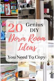 20 Diy College Dorm Room Ideas Dorm Room Diy College Dorm Diy Dorm Diy