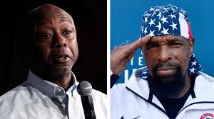 Tim Scott does Mr. T impersonation