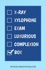 This will help your child learn the word faster helping your child understand the word: How To Teach The Letter X Sound Myteachingstation Com