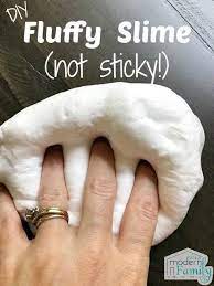 Since this slime is a bit sticky, it's helpful to know how to manage it up front. The Best Fluffy Slime Recipe This Non Sticky Slime Is The Ultimate Slime