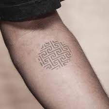 Find and save ideas about funny tongue maze tattoo design on tattoos book. Minimalist Style Hand Poked Circular Maze Tattoo On The Forearm Maze Tattoo Circular Tattoo Circular Tattoo Designs