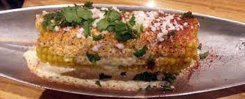 While coals heat, combine mayonnaise, sour cream or crema, cheese, chili powder, garlic, and cilantro in a large bowl. A Side Of Mexican Street Corn Picture Of Chili S Grill Bar Rosemont Tripadvisor