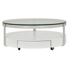 Looking for a stylish / modern small coffee table to complement your front room? Reverie Coffee Table W Casters El Dorado Furniture