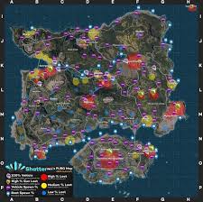 Pubg Loot And Vehicle Map Plus Weapon Damage Chart Steemit