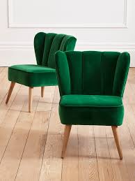 Westbury Velvet Chair Forest Green Green Interiors Green Armchair Green Rooms