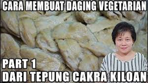 Basic seitan (pengganti daging) #vegan #vegetarian. Cara Membuat Daging Palsu Vegetarian Dari Tepung Cakra Kiloan Youtube