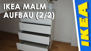 78 cm bedienungsanleitung ikea nyvoll kommode mit 2 schubladen weiß hellgrau b. Ikea Malm Aufbau 2 2 Youtube