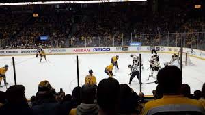 Bridgestone Arena Section 107 Home Of Nashville Predators