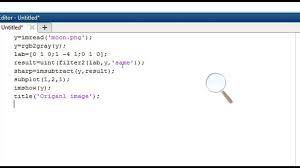 16 How Image Sharpening Using Laplacian Filter Matlab Code Processing Tutorial Digital Image Processing Coding