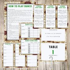 Pin On Bunco