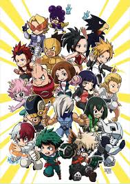 My hero academia young bakugo and midoriya graphic wallpaper. My Hero Academia Chibi Wallpapers Top Free My Hero Academia Chibi Backgrounds Wallpaperaccess