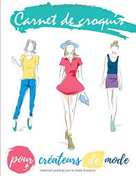 Délai de travail d'un créateur de mode/réalisateur de pressoir/chef de cuisine travaillant dans un studio ensoleillé. Carnet De Croquis Pour Createurs De Mode Carnet Cahier De Dessins A Remplir Avec Silhouette De Top Modeles Mannequins 129 Pages Format 21 6 X Dans Le Monde De La