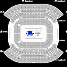 michigan stadium map with rows