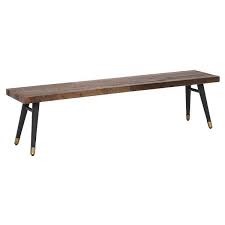 Whether your aesthetic is rustic or contemporary, a wood bench enhances the look. Modi Reclaimed Wood Bench Benches Dining Room
