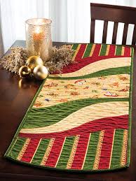 Ez Breezy Quilt As You Go Table Runner Place Mat Pattern Table Runner Pattern Quilted Table Runners Christmas Table Runner