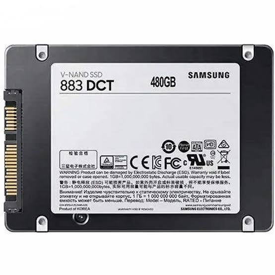 اس اس دی سامسونگ مدل DCT883 ظرفیت 480گیگابایت