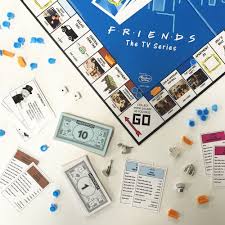 Friends Monopoly Board Game Board Games At The Works In 2020 Board Games Monopoly Board Fun Board Games
