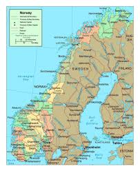 Get directions, maps, and traffic for arendal click the map and drag to move the map around. Road Map Of Norway Road Map Of Norway With Cities Northern Europe Europe