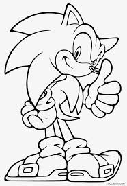 Apparently, someone saw this and traced it with crayons, submitted it, and won the contest. Printable Sonic Coloring Pages For Kids