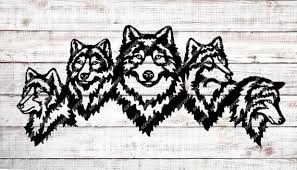Wolf Svg File Wolf Svg Design Wolf Clipart Animals Svg Files Animals Vector Graphics Svg For Cricut Svg For Silhouette Dxf Eps Wolf Silhouette Wolf Svg