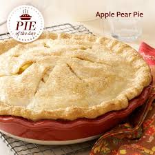 Apple Pear Pie Recipe Pear Pie Pear Recipes Apple Pear Pie
