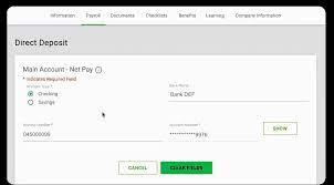 How to change direct deposit information for va benefits va benefits. Paycom Change Direct Deposit