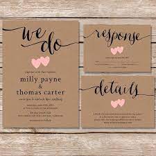 Registered At Namecheap Com Kraft Wedding Invitations Rustic Wedding Invitation Set Wedding Invitations Rustic